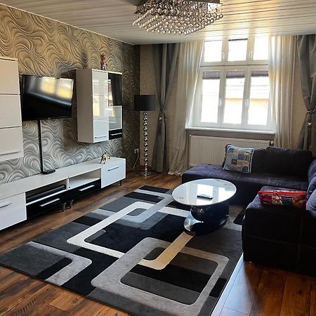 Schoenes City-Apartment Im Zentrum Mit Balkon 霍夫 外观 照片