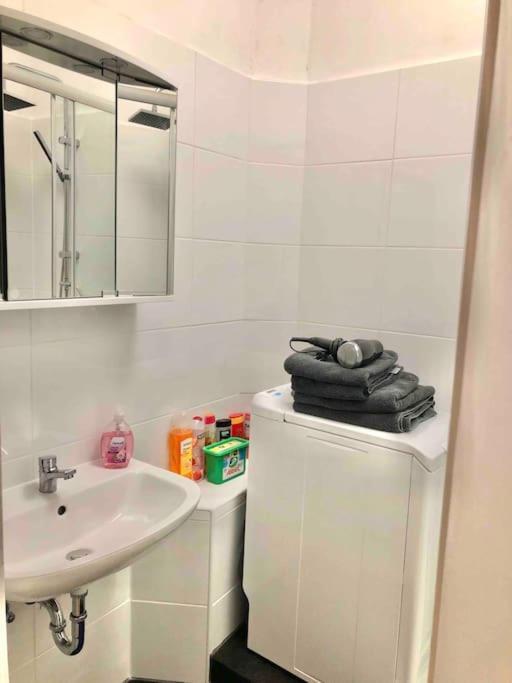 Schoenes City-Apartment Im Zentrum Mit Balkon 霍夫 外观 照片